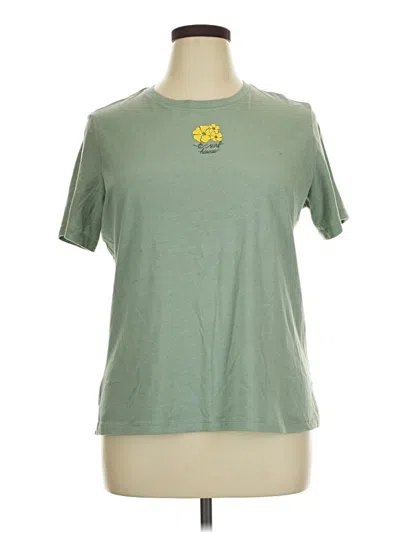 Pre-owned Assorted Brands Short Sleeve T-shirt In Green