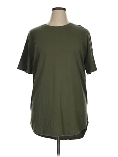 Pre-owned Assorted Brands Short Sleeve T-shirt In Green
