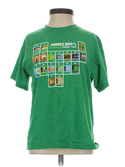 Pre-owned Assorted Brands Short Sleeve T-shirt In Green