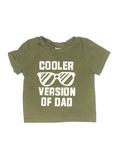 Pre-owned Assorted Brands Babies' Short Sleeve T-shirt In Green