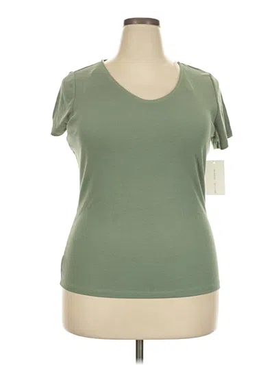 Pre-owned Assorted Brands Short Sleeve T-shirt In Green