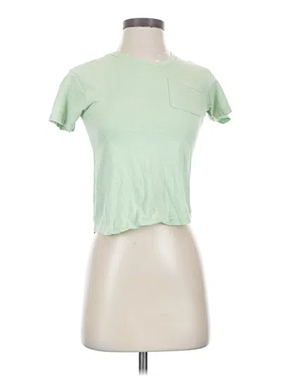 Pre-owned Assorted Brands Short Sleeve T-shirt In Green