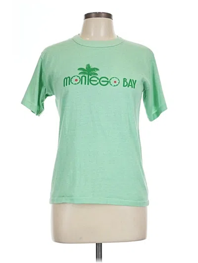Pre-owned Assorted Brands Short Sleeve T-shirt In Green