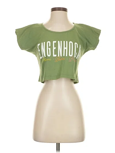 Pre-owned Assorted Brands Short Sleeve T-shirt In Green