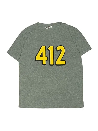Pre-owned Assorted Brands Kids' Short Sleeve T-shirt In Green