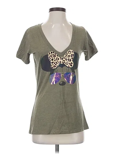 Pre-owned Assorted Brands Short Sleeve T-shirt In Green
