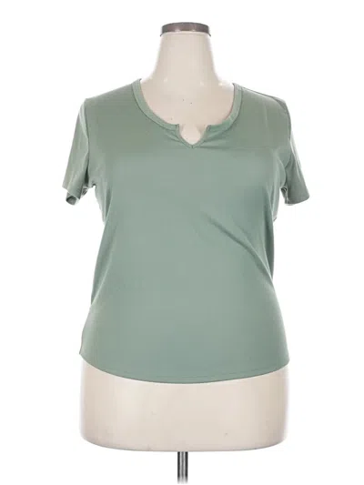 Pre-owned Assorted Brands Short Sleeve T-shirt In Green