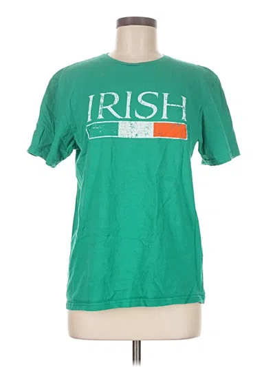 Pre-owned Assorted Brands Short Sleeve T-shirt In Green