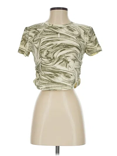 Pre-owned Assorted Brands Short Sleeve T-shirt In Green