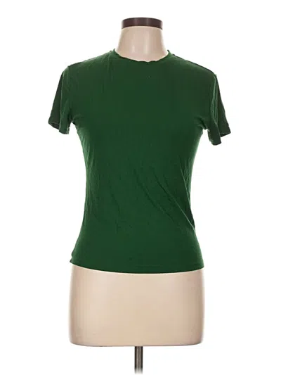 Pre-owned Assorted Brands Short Sleeve T-shirt In Green