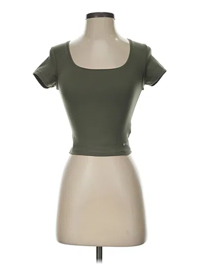 Pre-owned Assorted Brands Short Sleeve T-shirt In Green