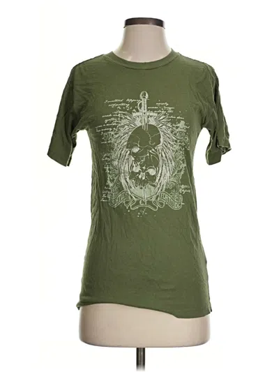 Pre-owned Assorted Brands Short Sleeve T-shirt In Green