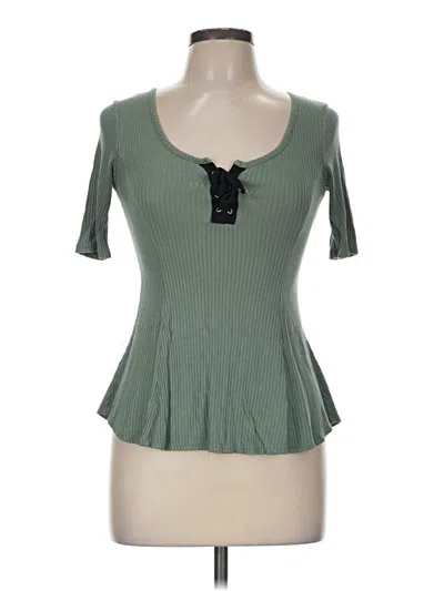 Pre-owned Assorted Brands Short Sleeve T-shirt In Green