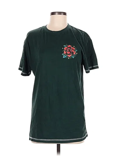 Pre-owned Assorted Brands Short Sleeve T-shirt In Green