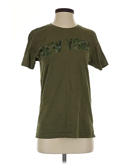Pre-owned Assorted Brands Short Sleeve T-shirt In Green