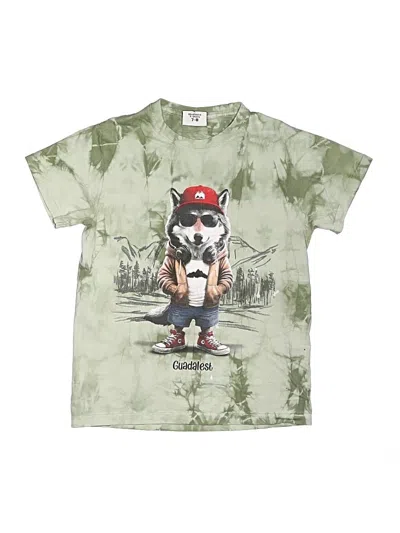 Pre-owned Assorted Brands Kids' Short Sleeve T-shirt In Green
