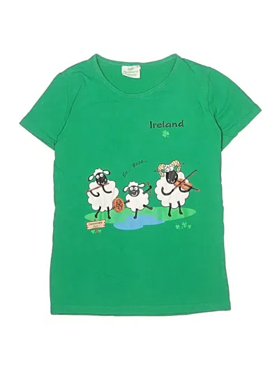 Pre-owned Assorted Brands Kids' Short Sleeve T-shirt In Green
