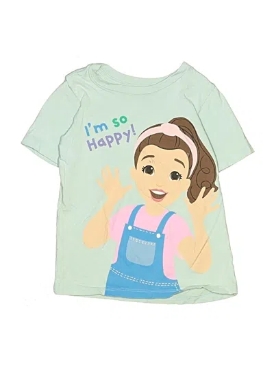 Pre-owned Assorted Brands Kids' Short Sleeve T-shirt In Green