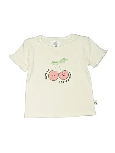 Pre-owned Assorted Brands Kids' Short Sleeve T-shirt In Ivory