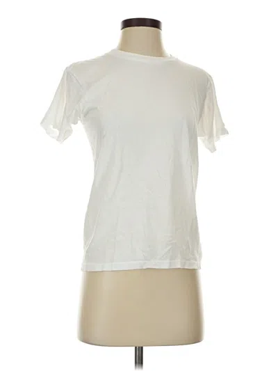 Pre-owned Assorted Brands Short Sleeve T-shirt In Ivory