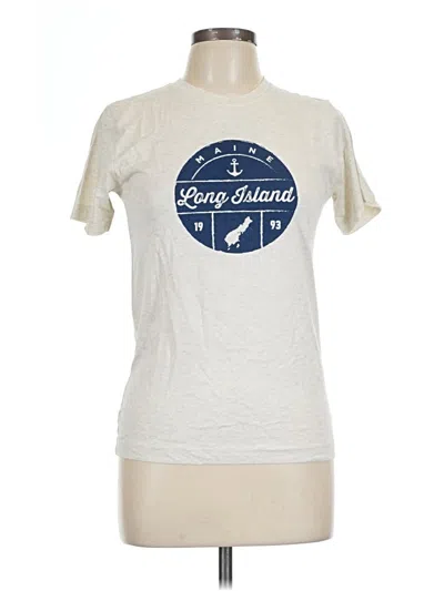 Pre-owned Assorted Brands Short Sleeve T-shirt In Ivory