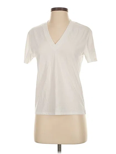 Pre-owned Assorted Brands Short Sleeve T-shirt In Ivory
