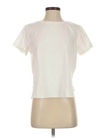 Pre-owned Assorted Brands Short Sleeve T-shirt In Ivory