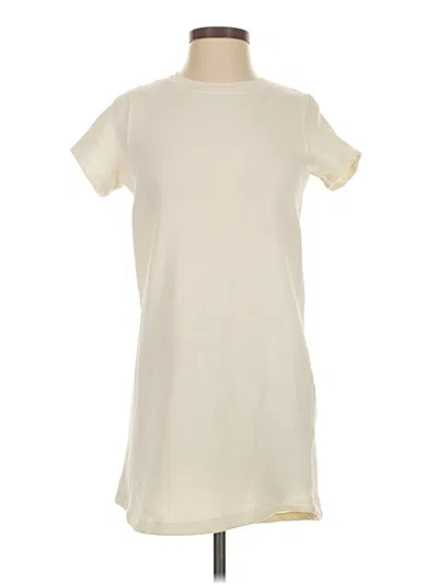 Pre-owned Assorted Brands Short Sleeve T-shirt In Ivory