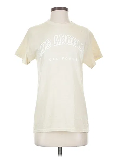 Pre-owned Assorted Brands Short Sleeve T-shirt In Ivory