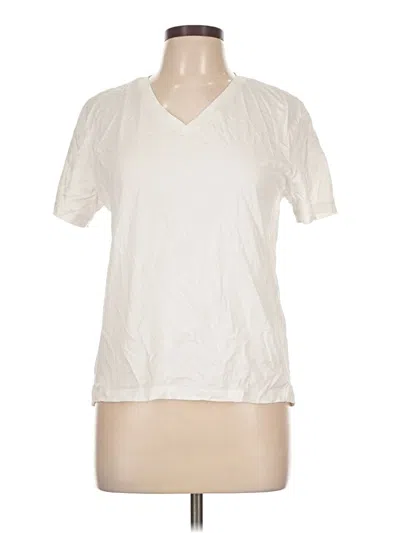 Pre-owned Assorted Brands Short Sleeve T-shirt In Ivory