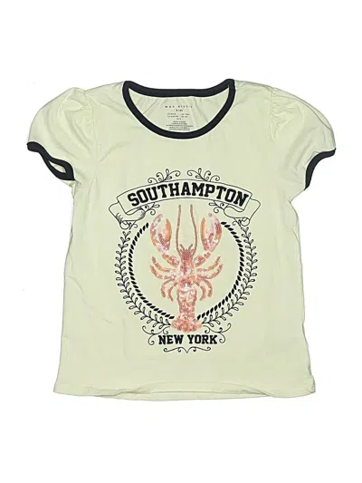 Pre-owned Assorted Brands Kids' Short Sleeve T-shirt In Ivory