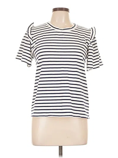 Pre-owned Assorted Brands Short Sleeve T-shirt In Ivory