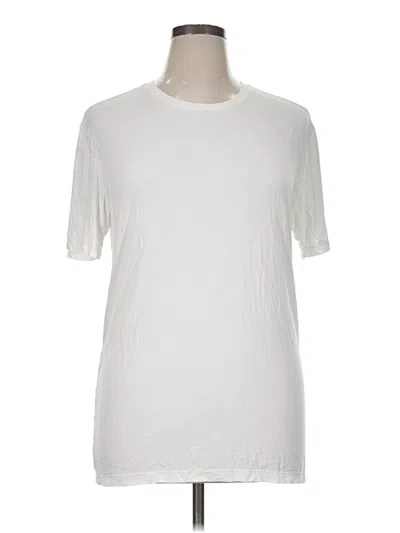 Pre-owned Assorted Brands Short Sleeve T-shirt In Ivory