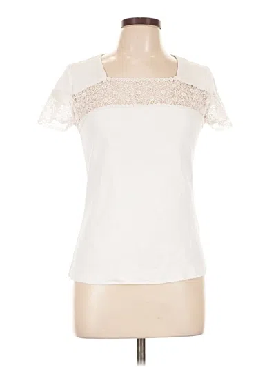 Pre-owned Assorted Brands Short Sleeve T-shirt In Ivory