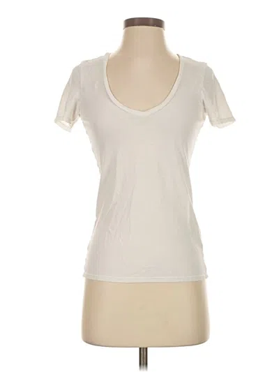 Pre-owned Assorted Brands Short Sleeve T-shirt In Ivory