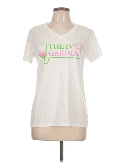 Pre-owned Assorted Brands Short Sleeve T-shirt In Ivory