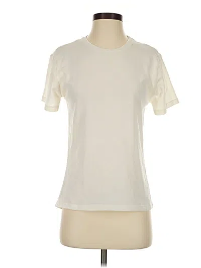 Pre-owned Assorted Brands Short Sleeve T-shirt In Ivory