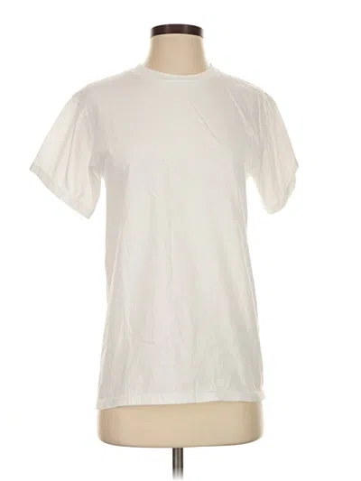 Pre-owned Assorted Brands Short Sleeve T-shirt In Ivory