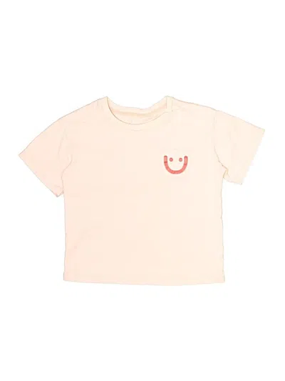 Pre-owned Assorted Brands Kids' Short Sleeve T-shirt In Ivory