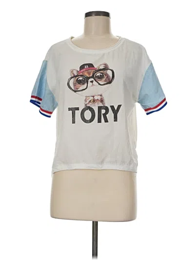 Pre-owned Assorted Brands Short Sleeve T-shirt In Ivory