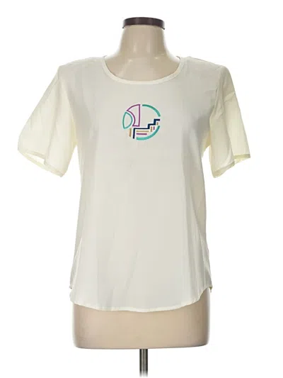 Pre-owned Assorted Brands Short Sleeve T-shirt In Ivory