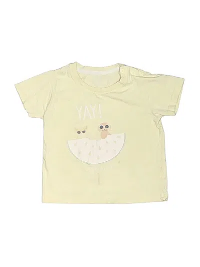 Pre-owned Assorted Brands Kids' Short Sleeve T-shirt In Ivory
