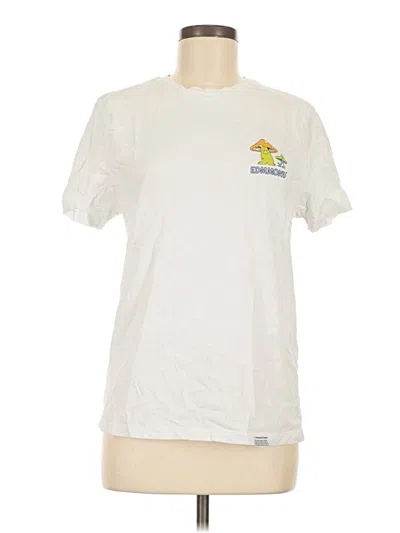Pre-owned Assorted Brands Short Sleeve T-shirt In Ivory