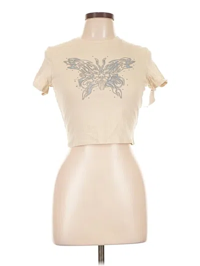 Assorted Brands Short Sleeve T-shirt In Ivory