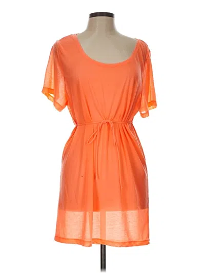 Pre-owned Assorted Brands Short Sleeve T-shirt In Orange