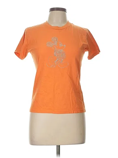 Pre-owned Assorted Brands Short Sleeve T-shirt In Orange