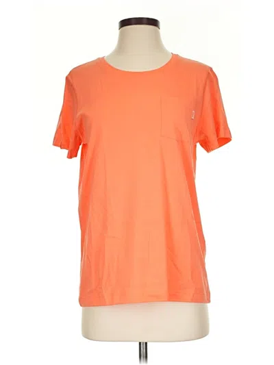 Pre-owned Assorted Brands Short Sleeve T-shirt In Orange