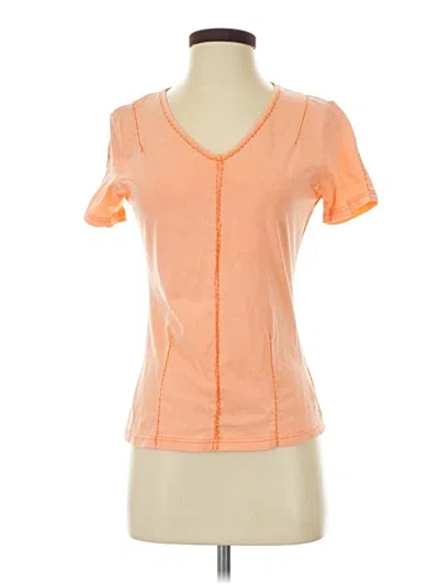 Pre-owned Assorted Brands Short Sleeve T-shirt In Orange