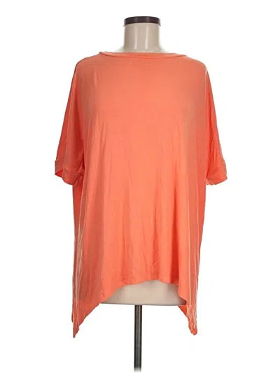 Pre-owned Assorted Brands Short Sleeve T-shirt In Orange