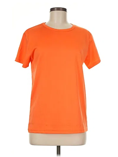 Pre-owned Assorted Brands Short Sleeve T-shirt In Orange